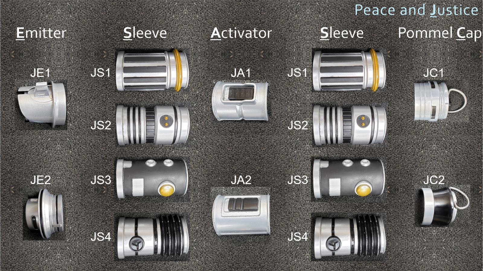 galaxy's edge savi's workshop lightsaber parts